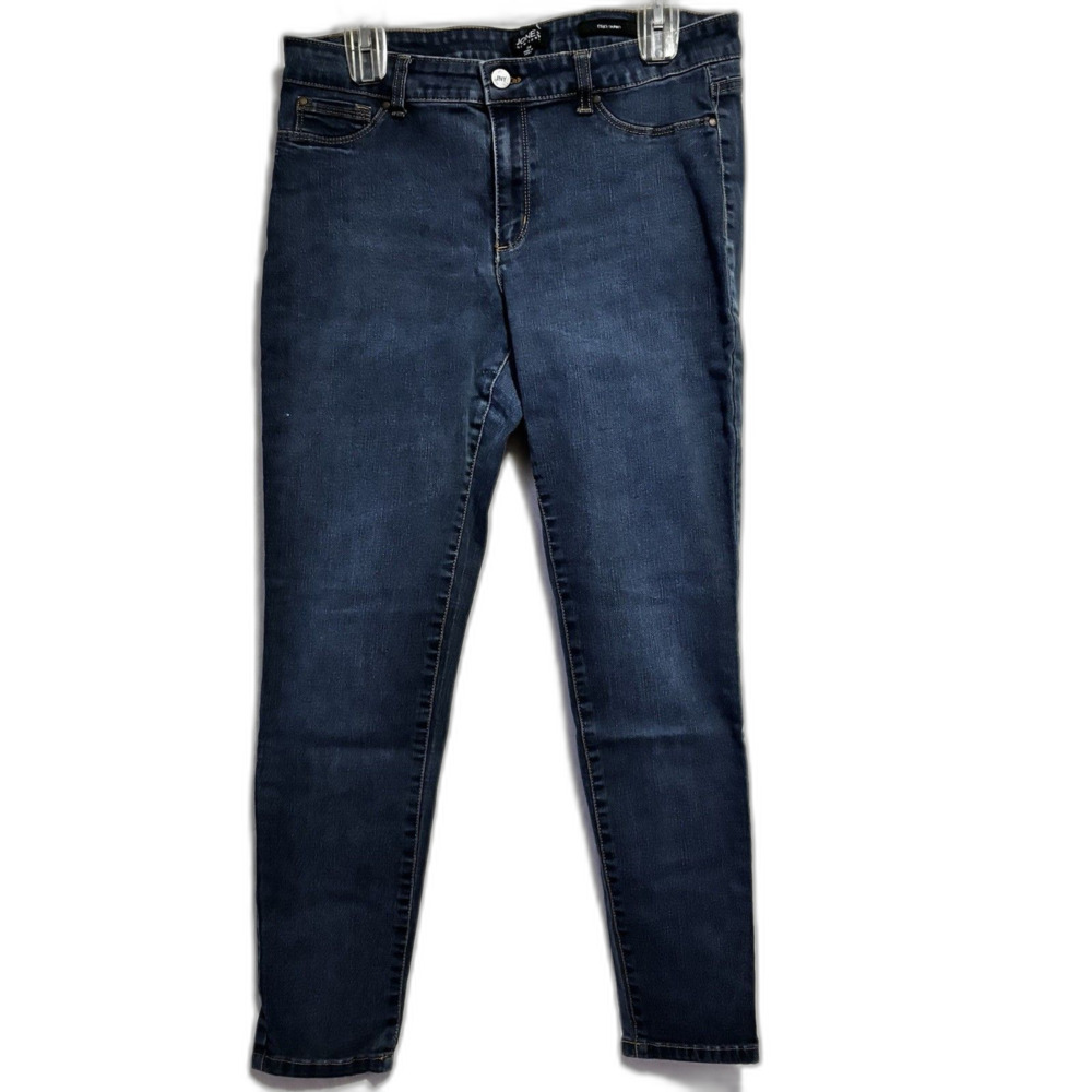 Jones New York Essex Skinny Blue Jean Women Size 14